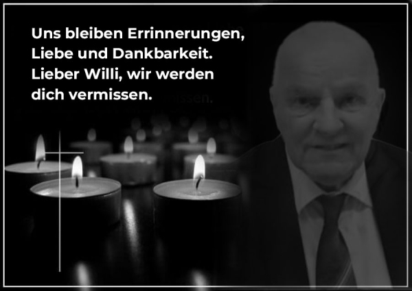 ASKÖ DONAU LINZ TRAUERT UM Willibald Rienesl