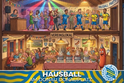 HAUSBALL AM DONAUPLATZ